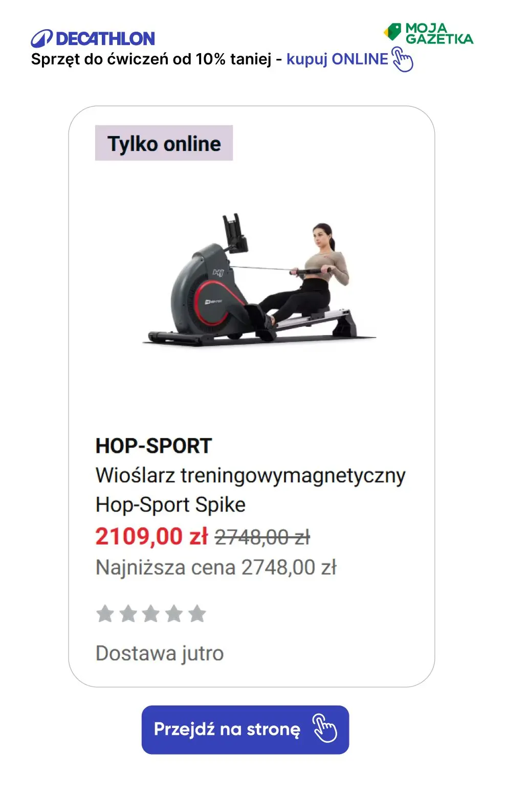 gazetka promocyjna Decathlon Czas na twój ruch! Sprzęt do ćwiczeń od -10%! - Strona 24