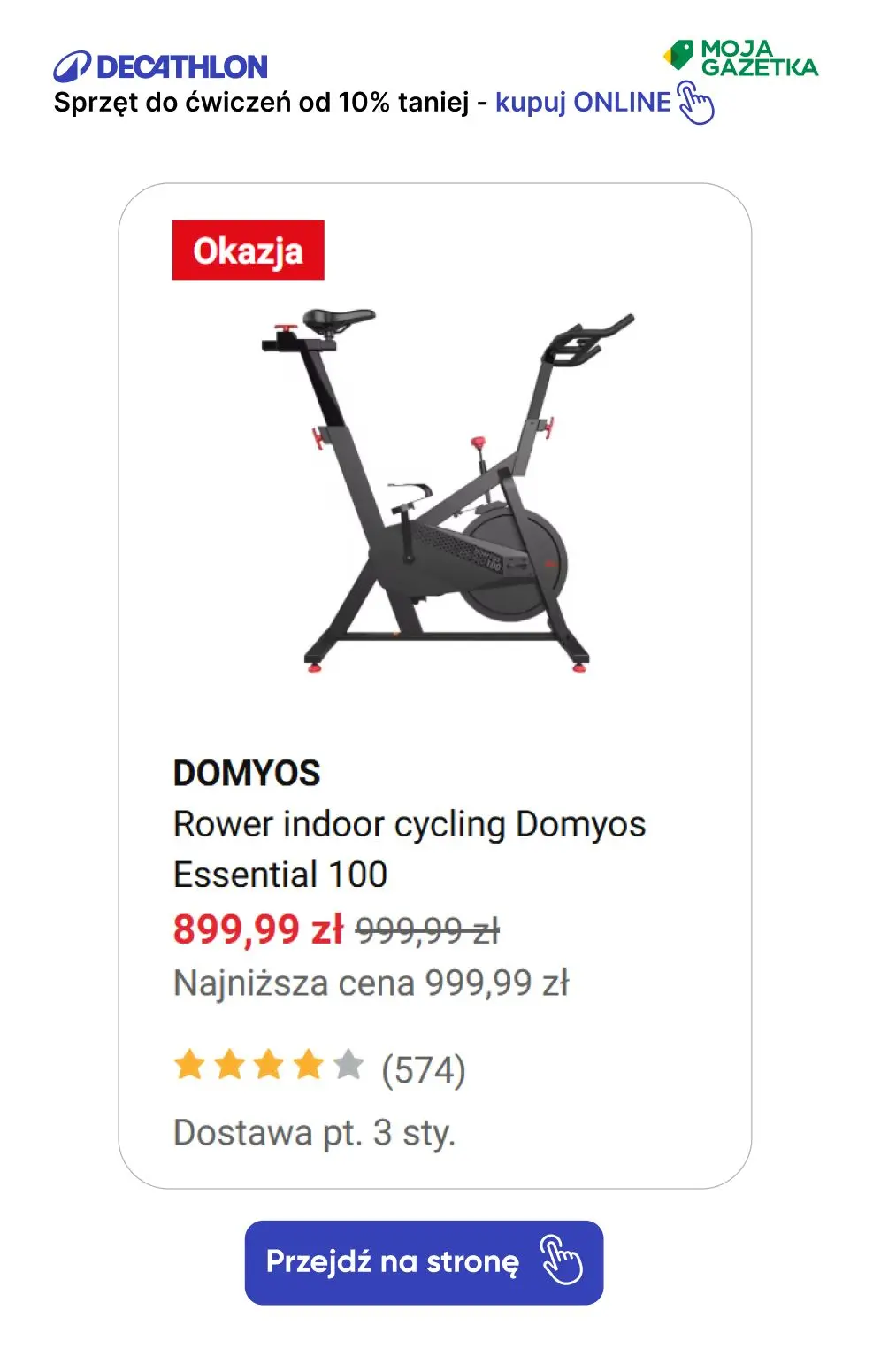 gazetka promocyjna Decathlon Czas na twój ruch! Sprzęt do ćwiczeń od -10%! - Strona 31