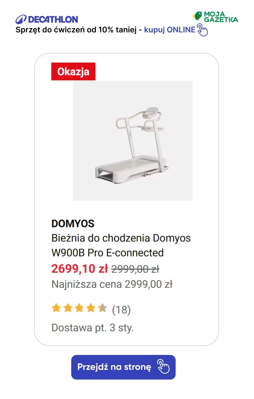 gazetka promocyjna Decathlon Czas na twój ruch! Sprzęt do ćwiczeń od -10%! - Strona 39