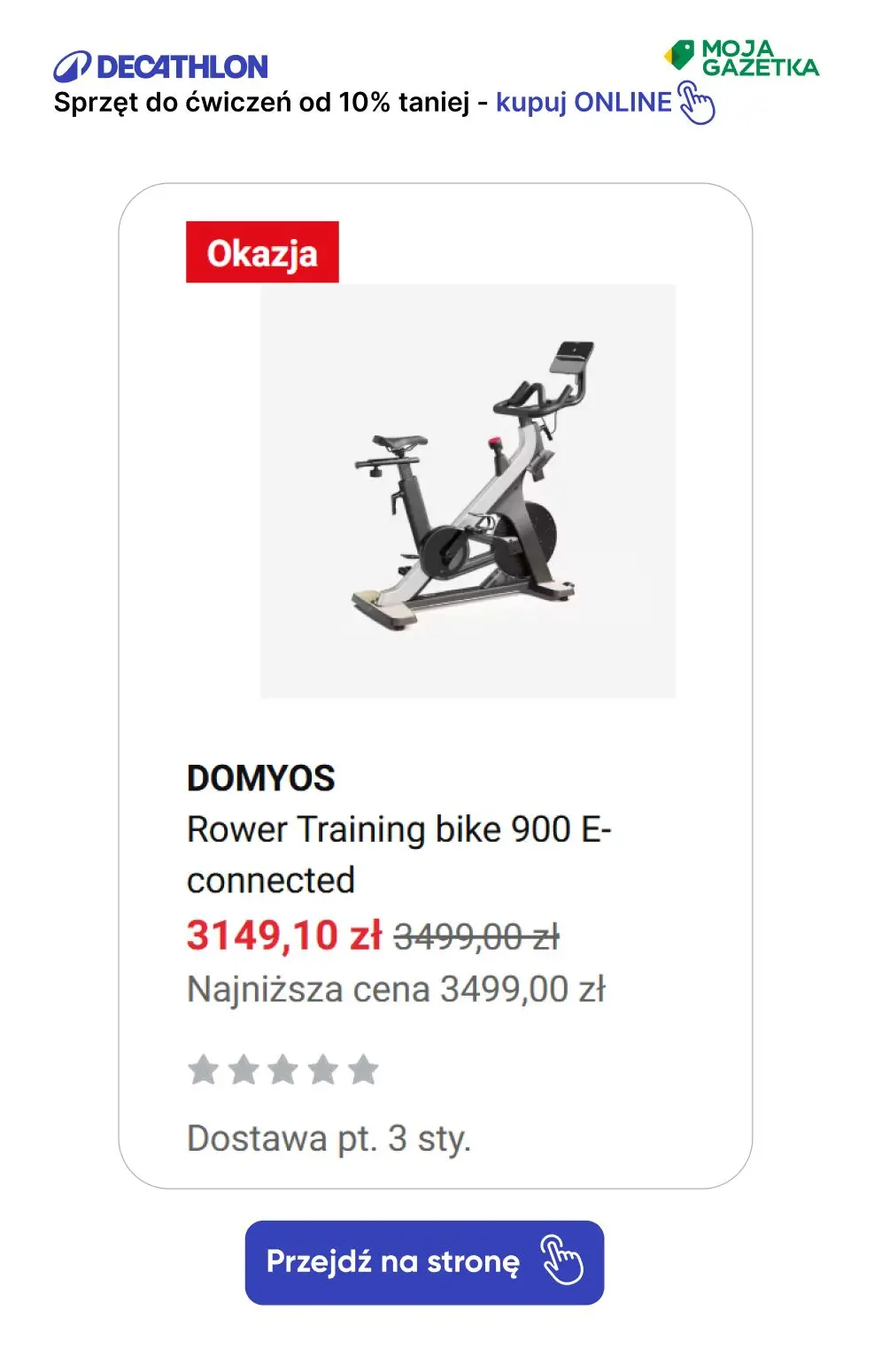 gazetka promocyjna Decathlon Czas na twój ruch! Sprzęt do ćwiczeń od -10%! - Strona 48