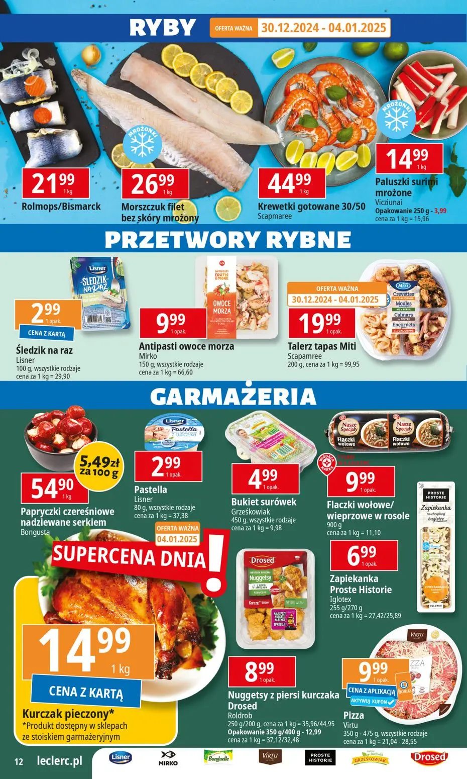 gazetka promocyjna E.Leclerc Wybór w dobrej cenie - Strona 12