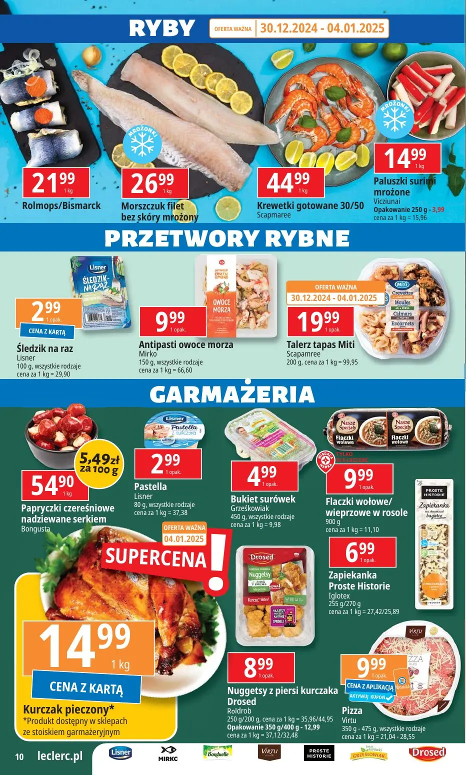 gazetka promocyjna E.Leclerc Wybór w dobrej cenie - Strona 10