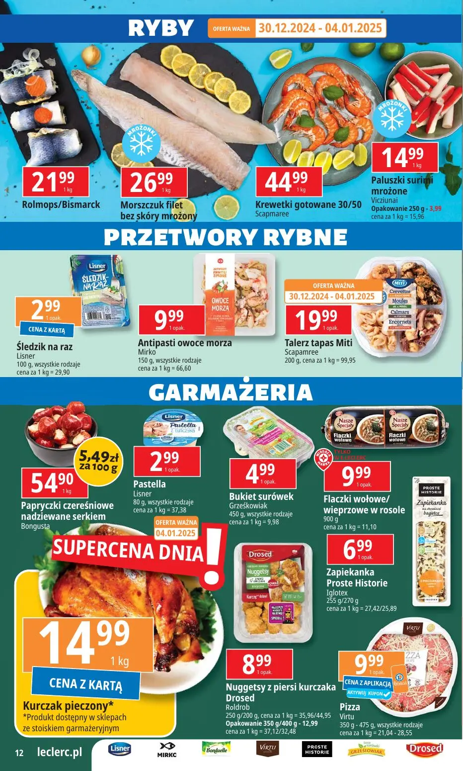 gazetka promocyjna E.Leclerc Wybór w dobrej cenie - oferta rozszerzona - Strona 12