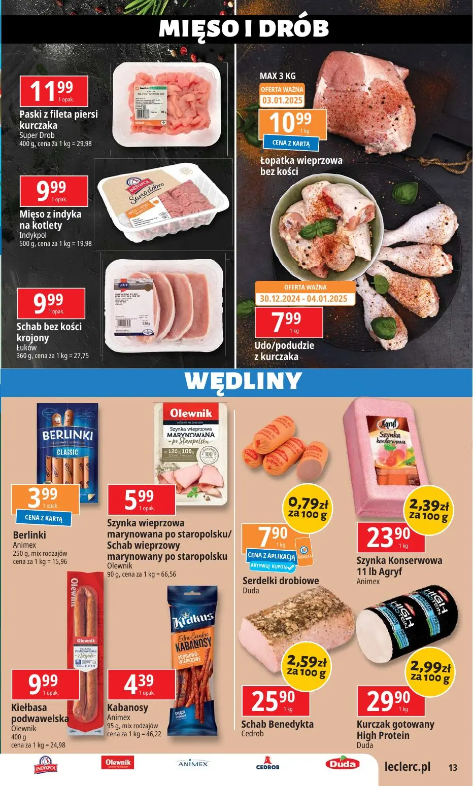 gazetka promocyjna E.Leclerc Wybór w dobrej cenie - oferta rozszerzona - Strona 13