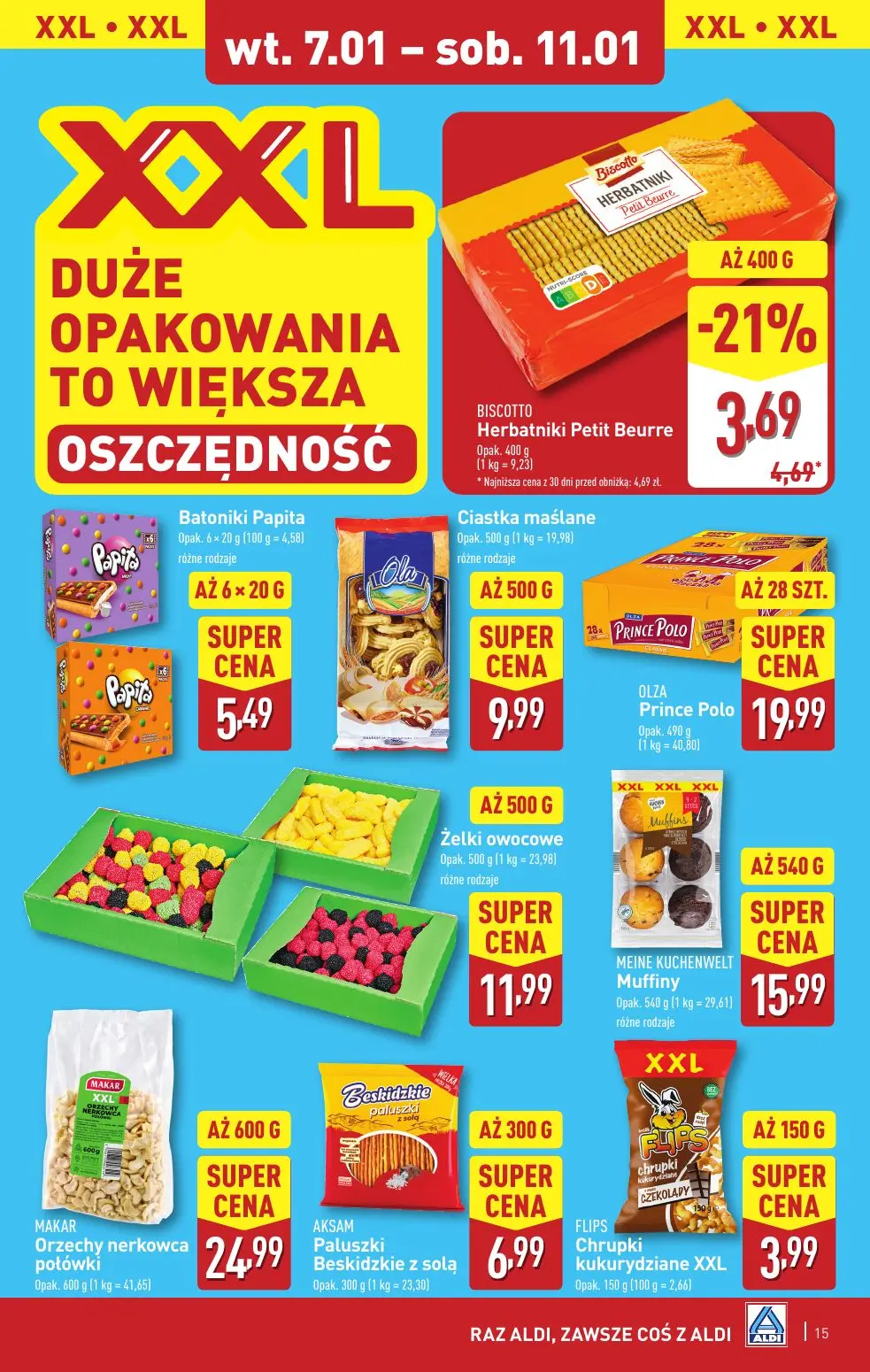 gazetka promocyjna ALDI Raz ALDI, zawsze coś z ALDI - Strona 15