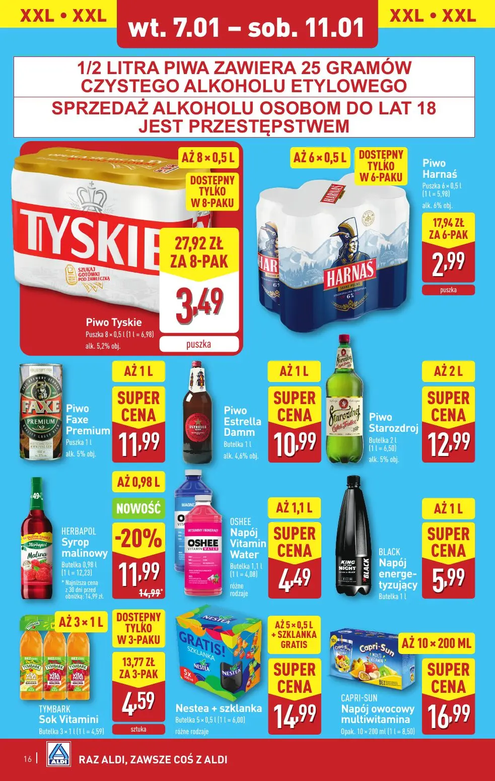 gazetka promocyjna ALDI Raz ALDI, zawsze coś z ALDI - Strona 16