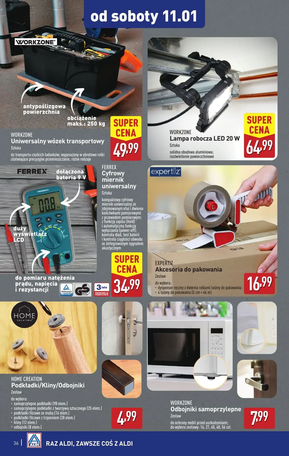 gazetka promocyjna ALDI Raz ALDI, zawsze coś z ALDI - Strona 36