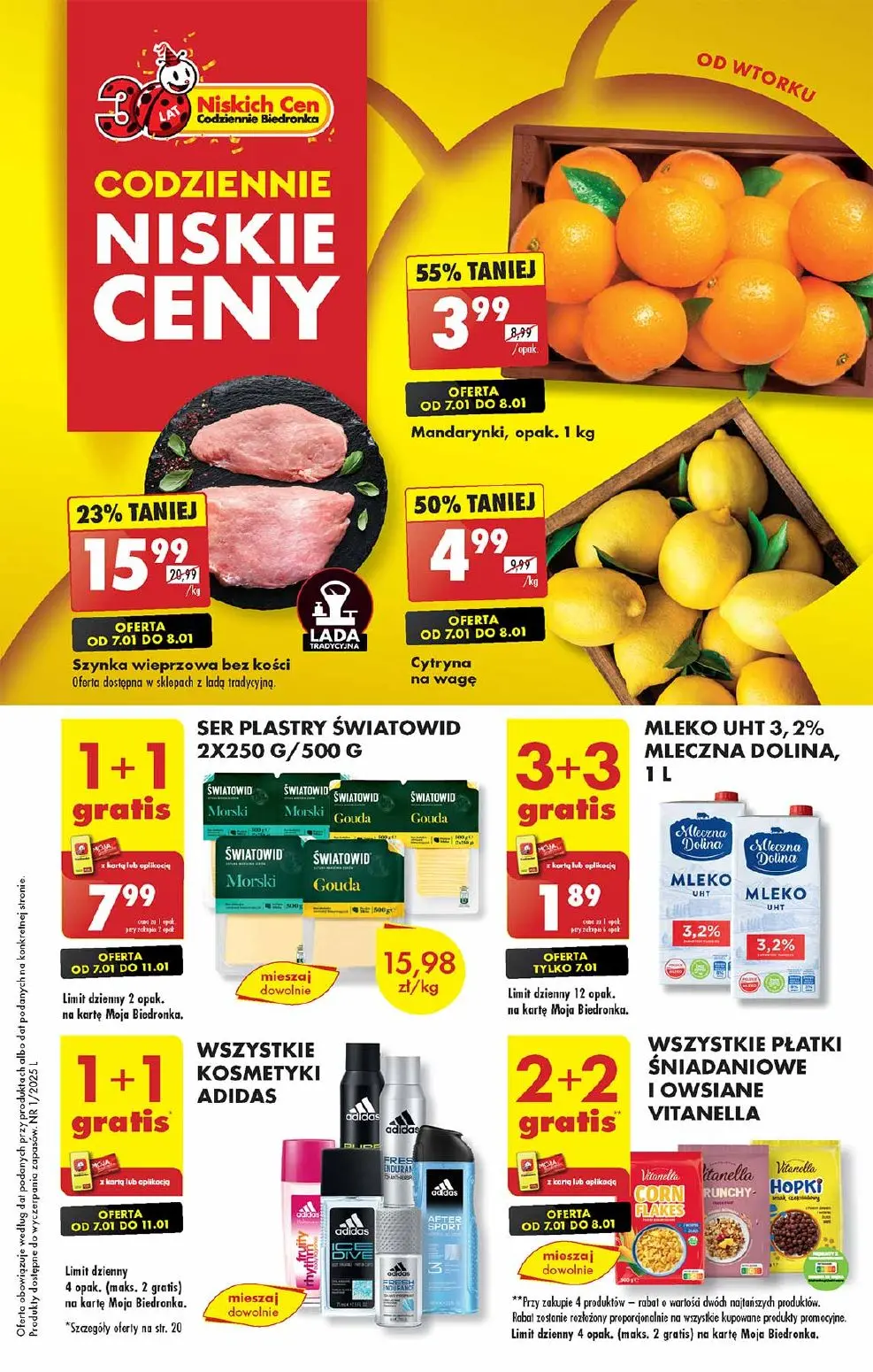 gazetka promocyjna Biedronka Lada tradycyjna. Od wtorku - Strona 1