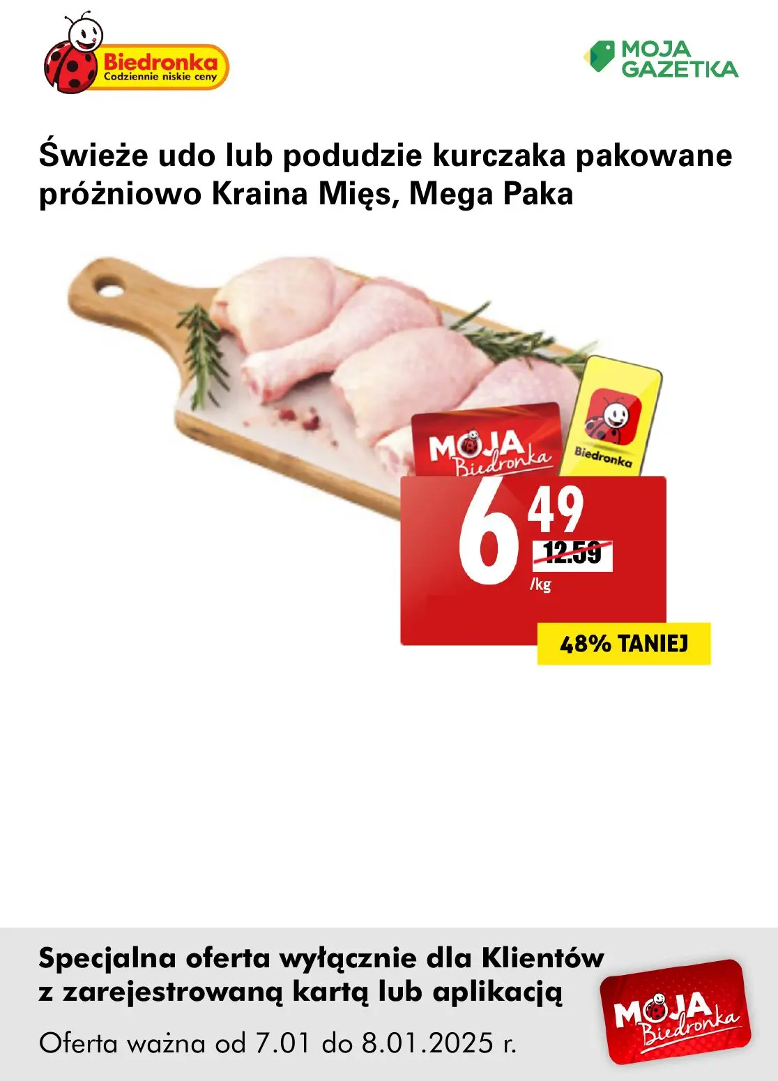 gazetka promocyjna Biedronka Oferta z kartą Moja Biedronka - Strona 2