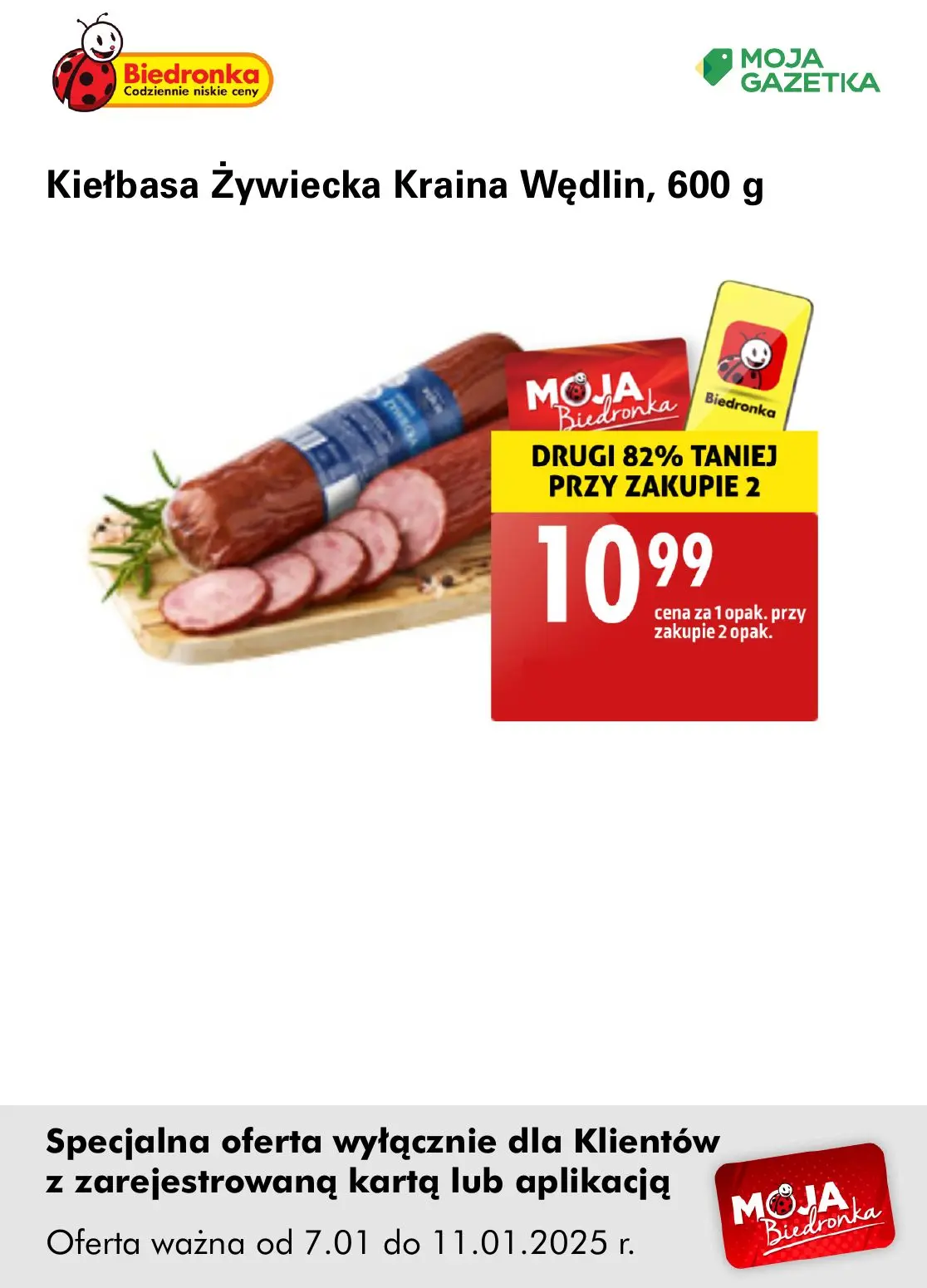 gazetka promocyjna Biedronka Oferta z kartą Moja Biedronka - Strona 4