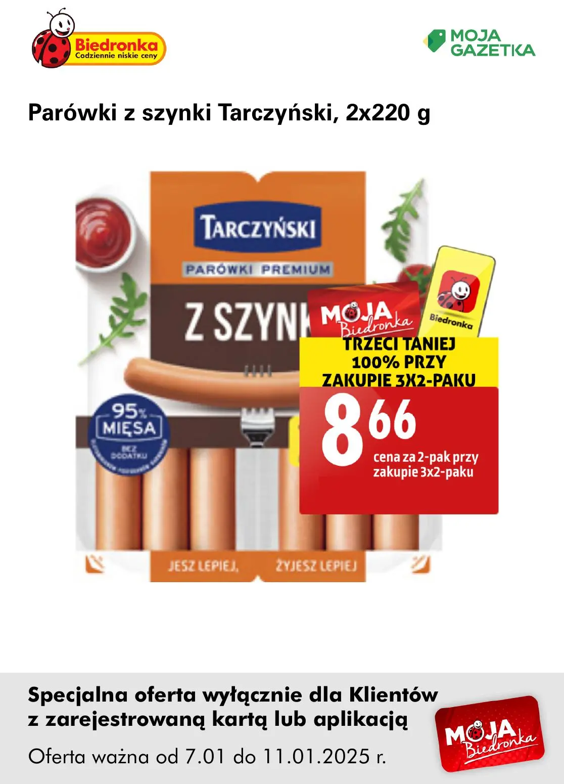 gazetka promocyjna Biedronka Oferta z kartą Moja Biedronka - Strona 5