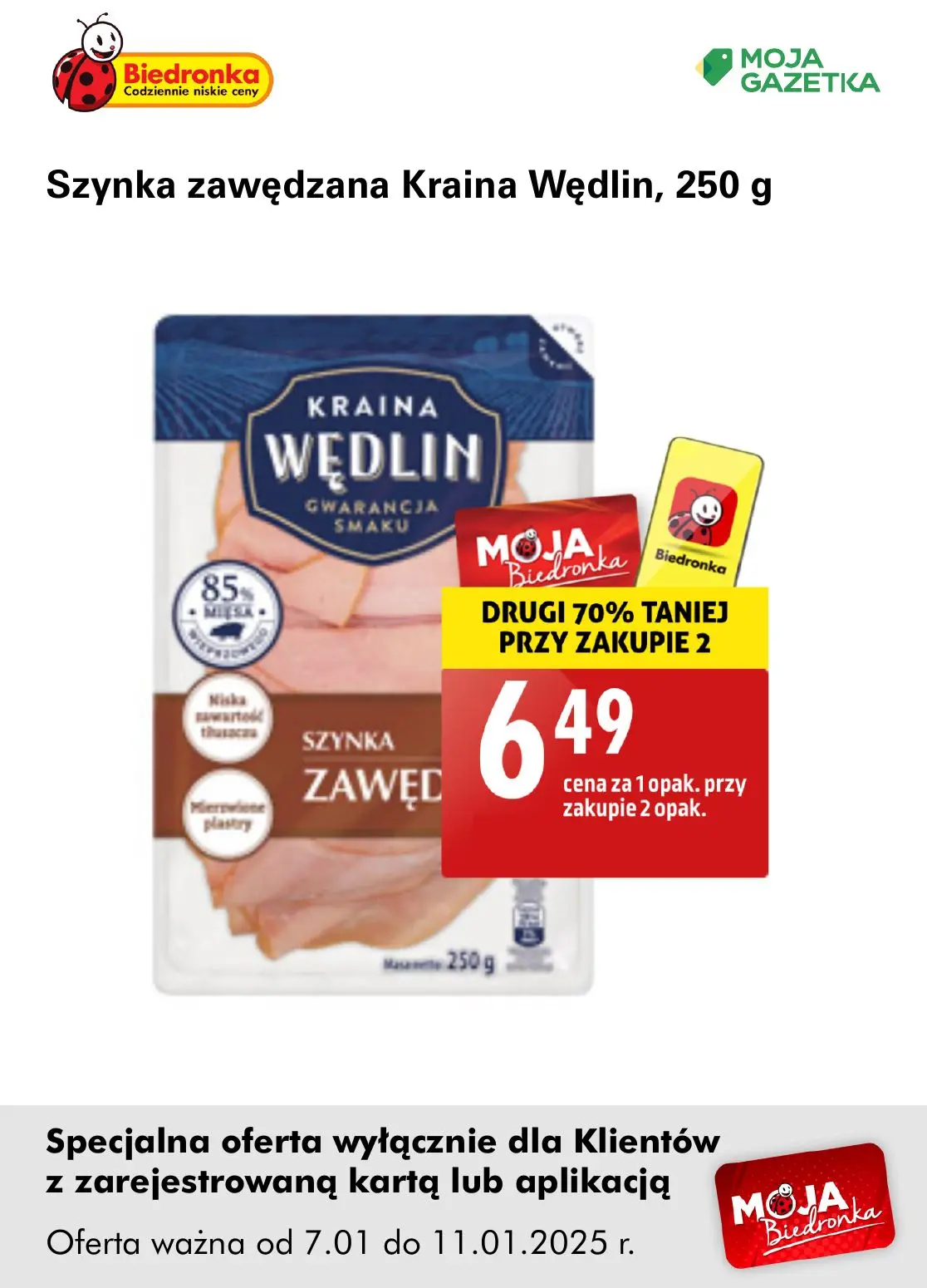 gazetka promocyjna Biedronka Oferta z kartą Moja Biedronka - Strona 13