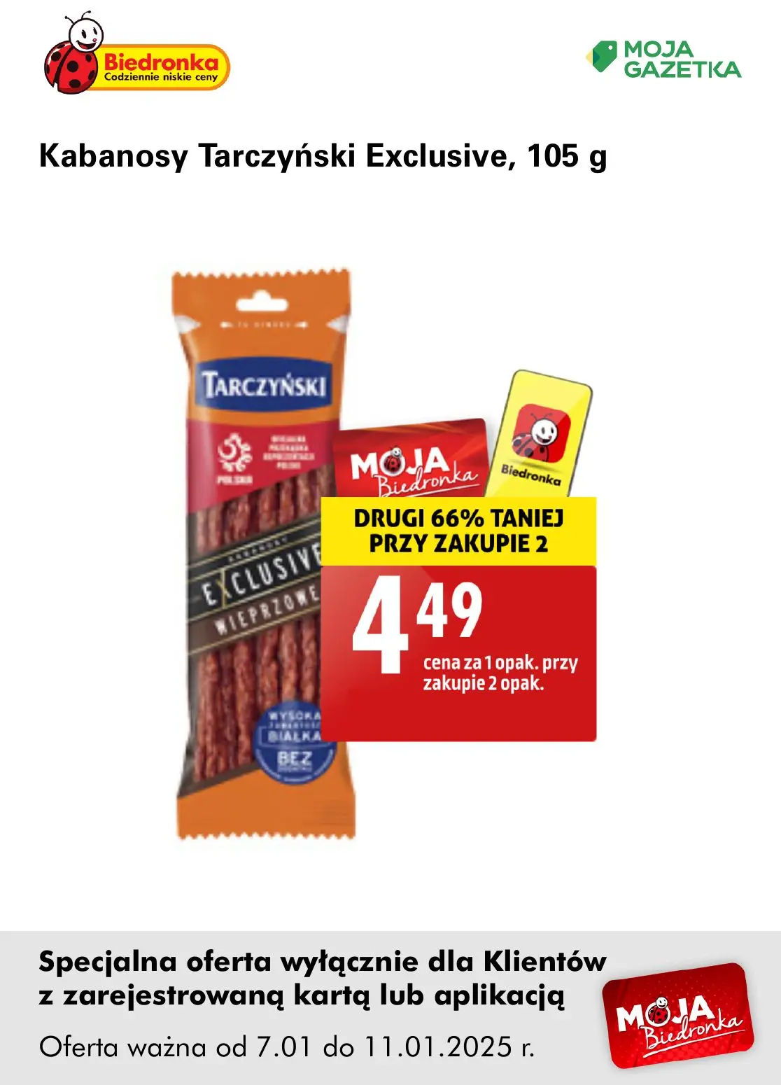 gazetka promocyjna Biedronka Oferta z kartą Moja Biedronka - Strona 17