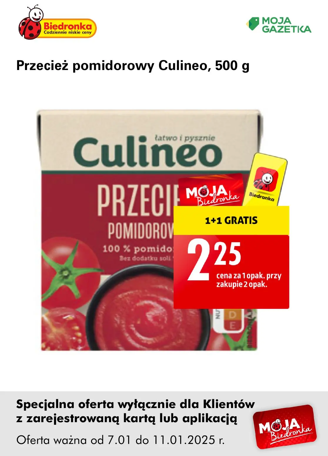 gazetka promocyjna Biedronka Oferta z kartą Moja Biedronka - Strona 21