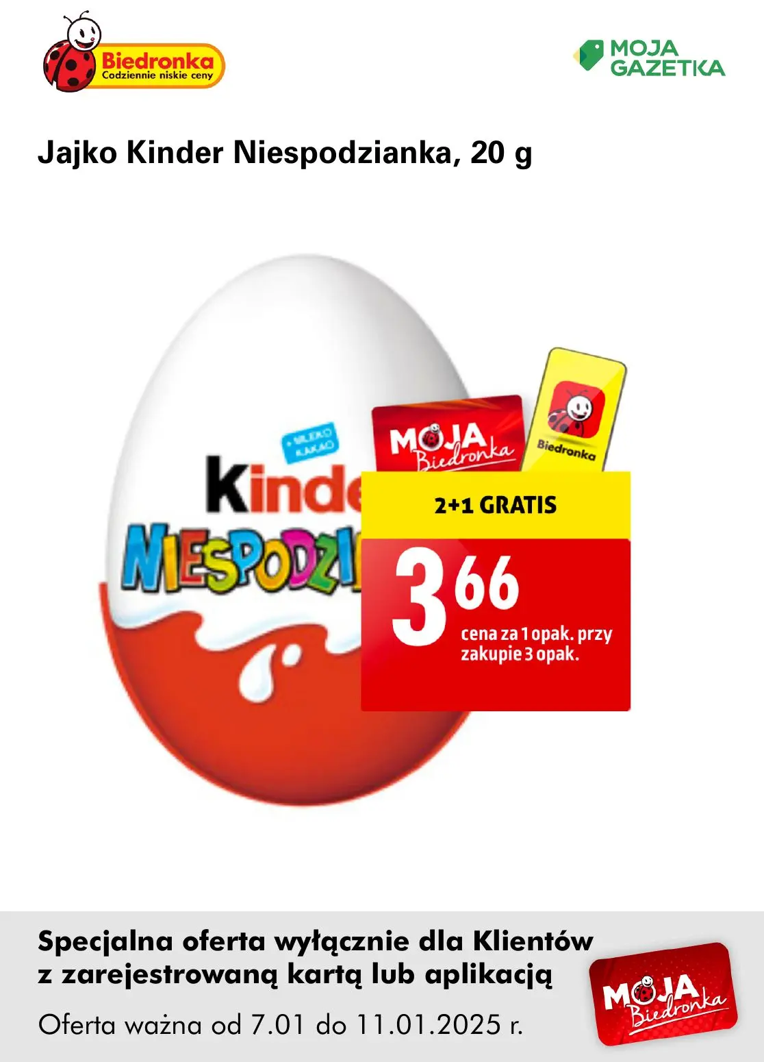 gazetka promocyjna Biedronka Oferta z kartą Moja Biedronka - Strona 24