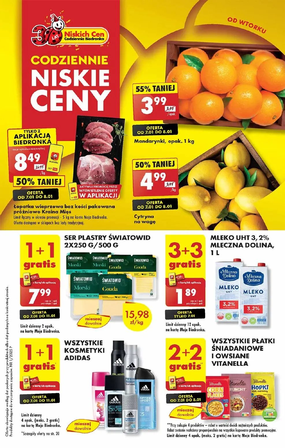 gazetka promocyjna Biedronka Codziennie niskie ceny - Strona 1