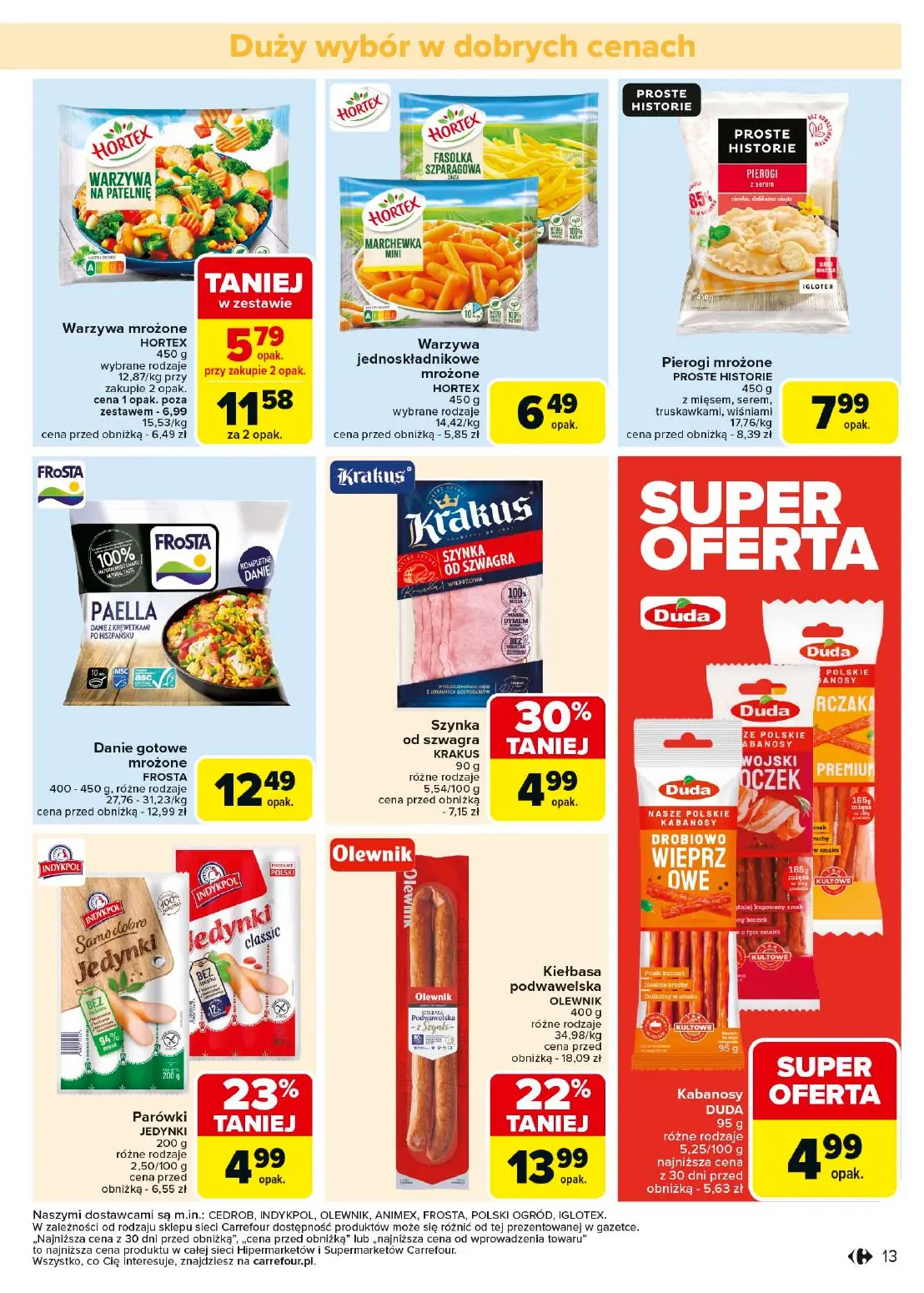 gazetka promocyjna Carrefour Market Kupuj taniej! - Strona 13