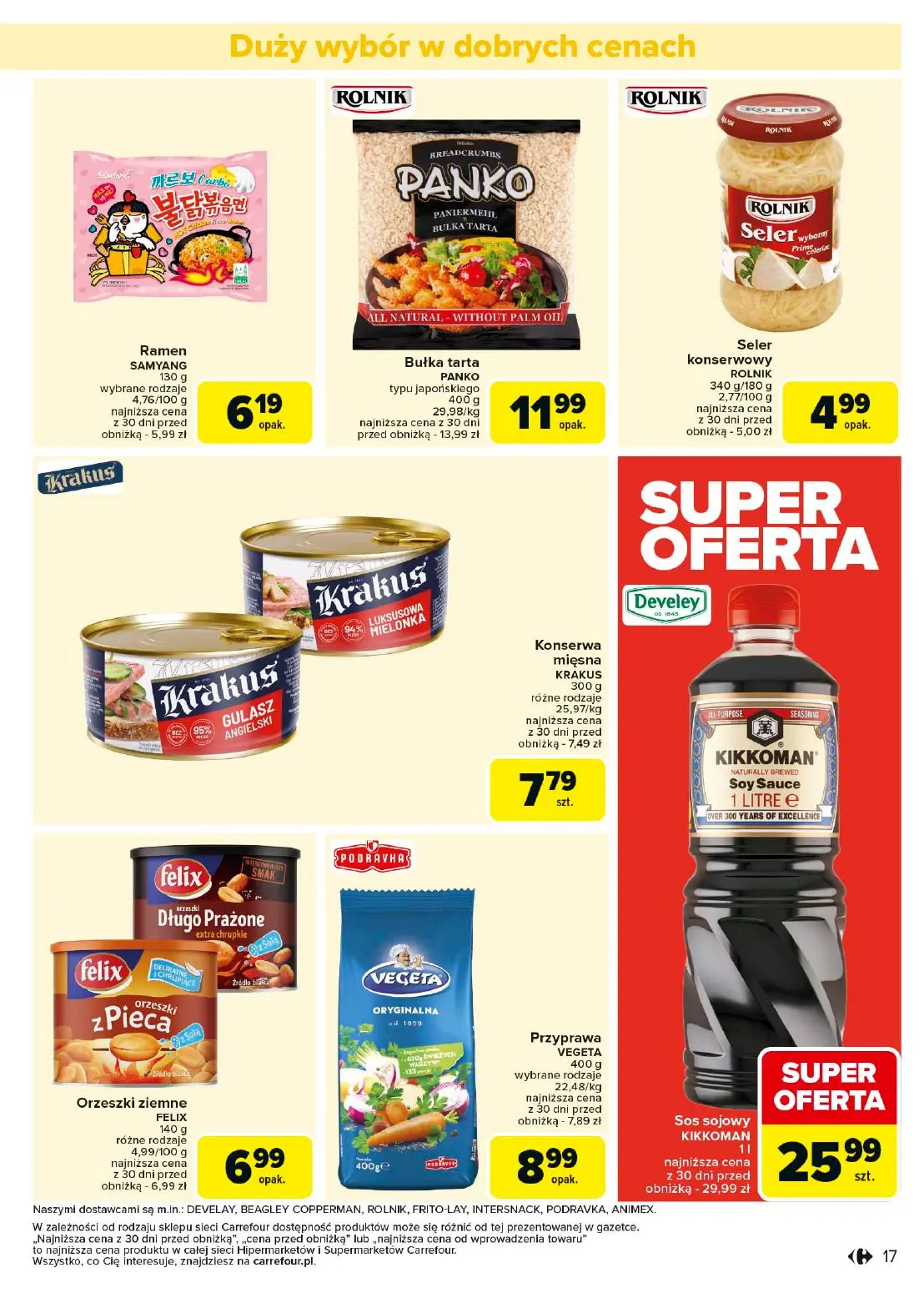 gazetka promocyjna Carrefour Market Kupuj taniej! - Strona 17