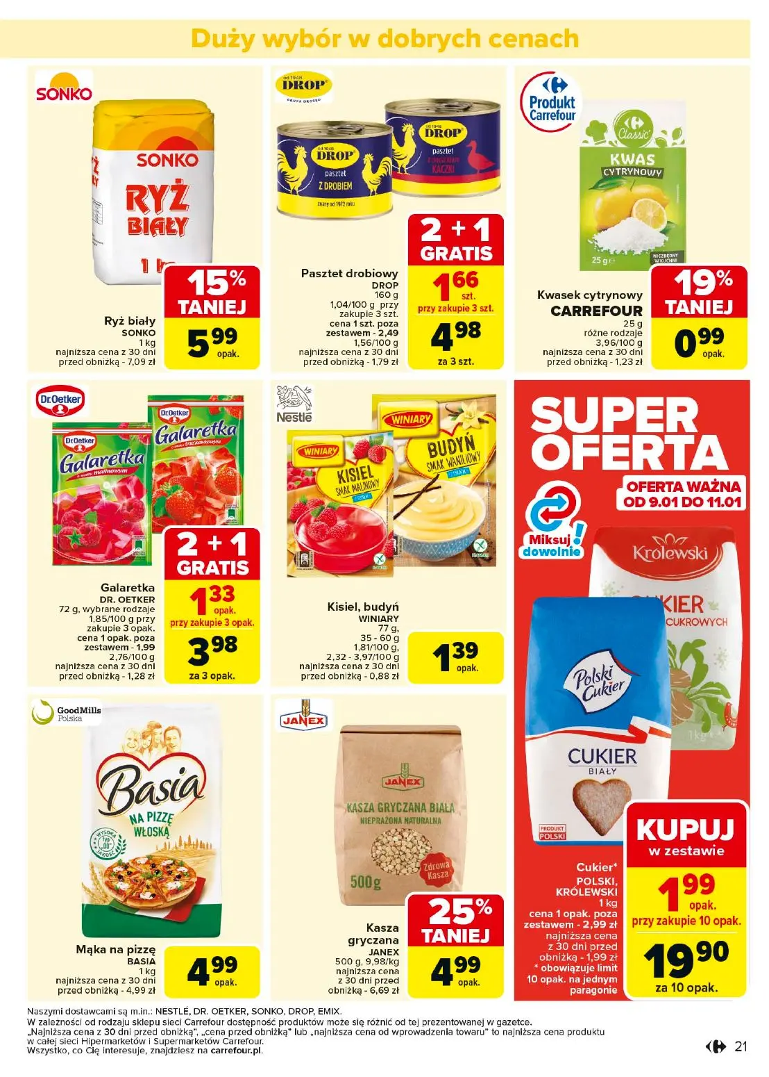 gazetka promocyjna Carrefour Market Kupuj taniej! - Strona 21