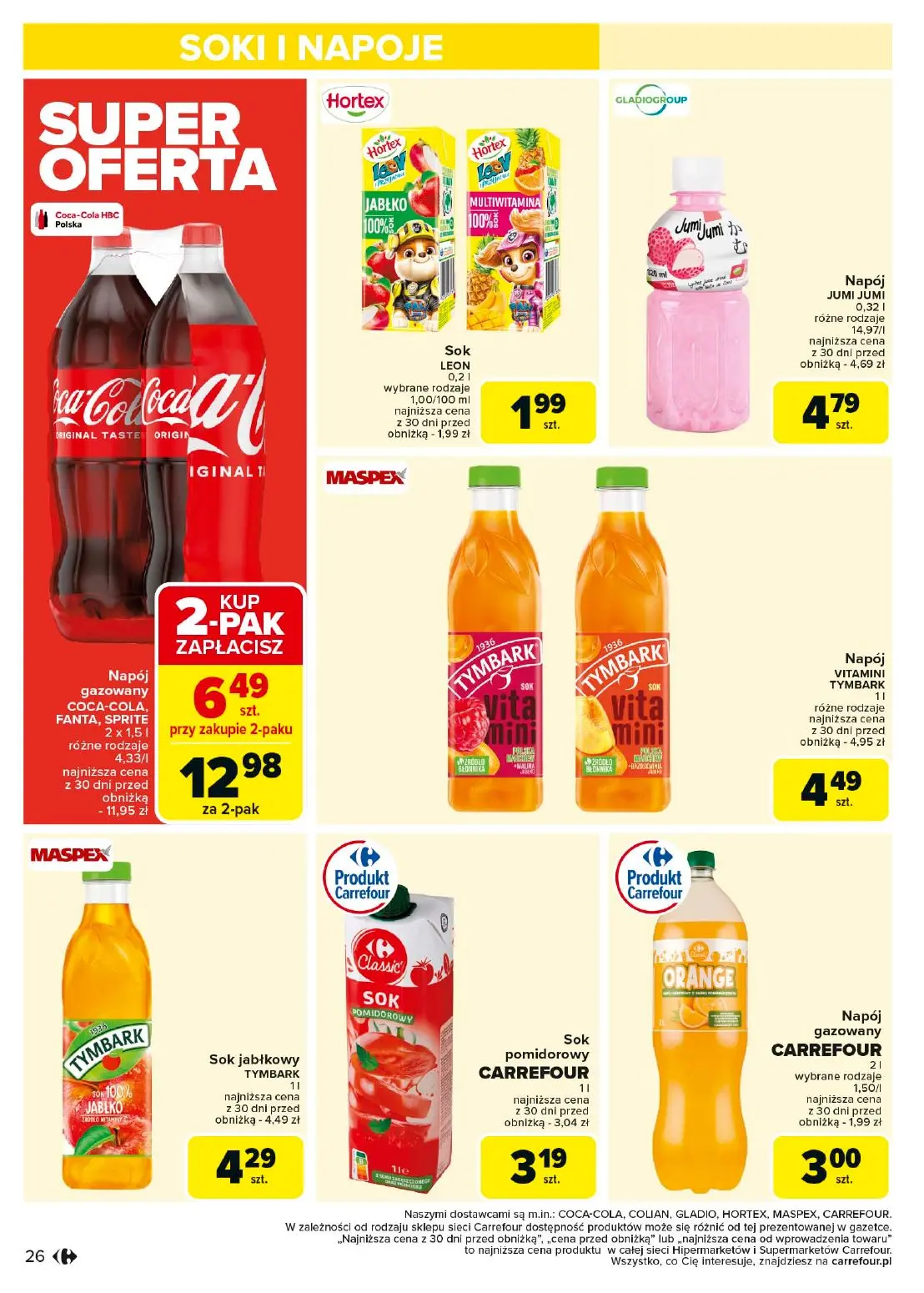 gazetka promocyjna Carrefour Market Kupuj taniej! - Strona 26