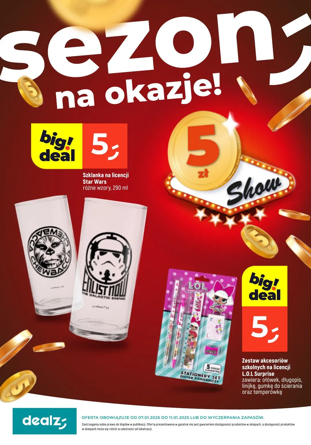 gazetka promocyjna Dealz SEZON NA OKAZJE - Strona 1