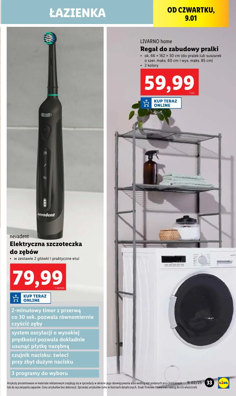 gazetka promocyjna LIDL Katalog okazji - Strona 33