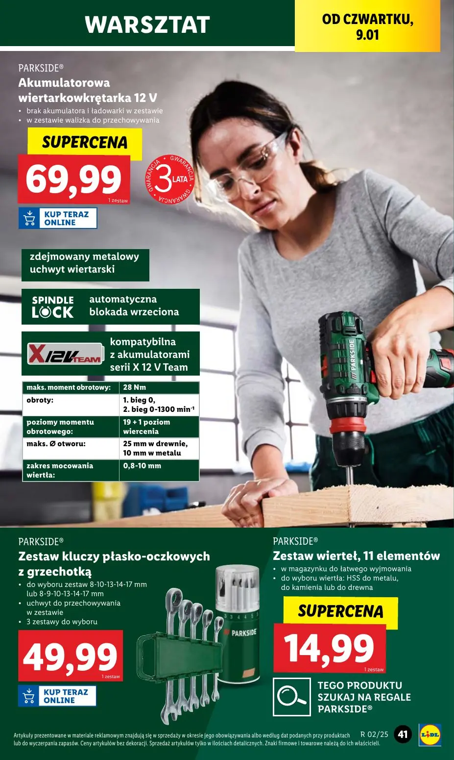 gazetka promocyjna LIDL Katalog okazji - Strona 45