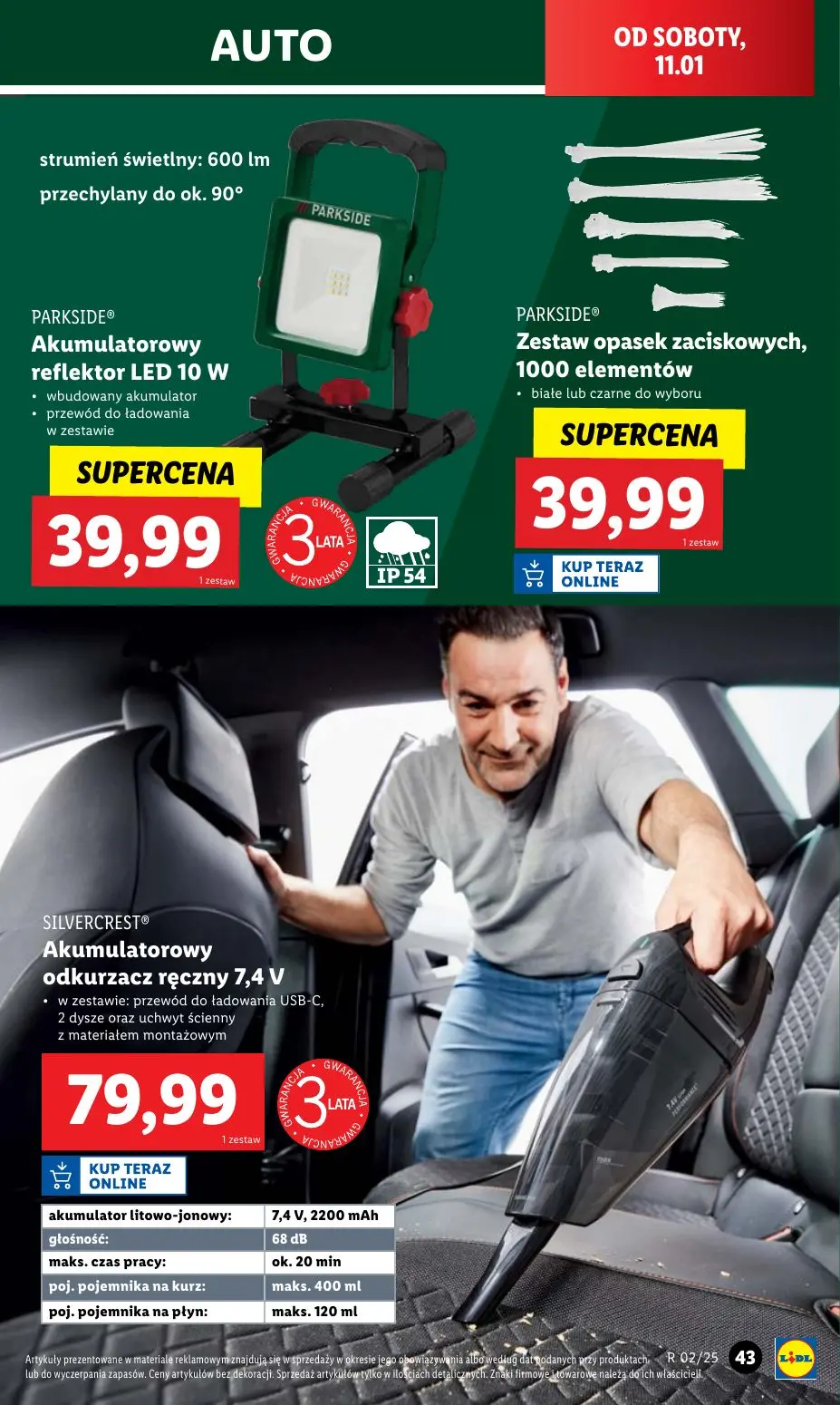 gazetka promocyjna LIDL Katalog okazji - Strona 47