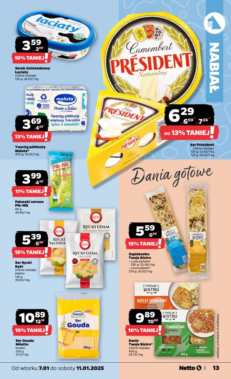 gazetka promocyjna NETTO Proste oszczędności - Strona 13