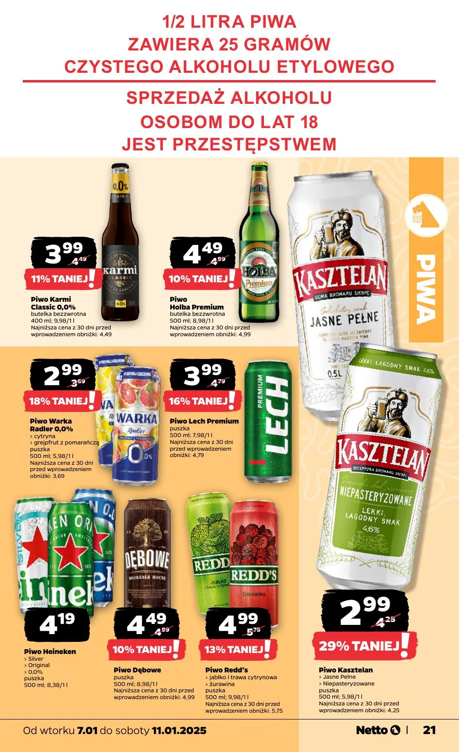 gazetka promocyjna NETTO Proste oszczędności - Strona 21