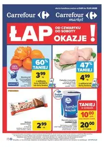 Gazetka promocyjna Carrefour Market, ważna od 2025-01-09 do 2025-01-11.