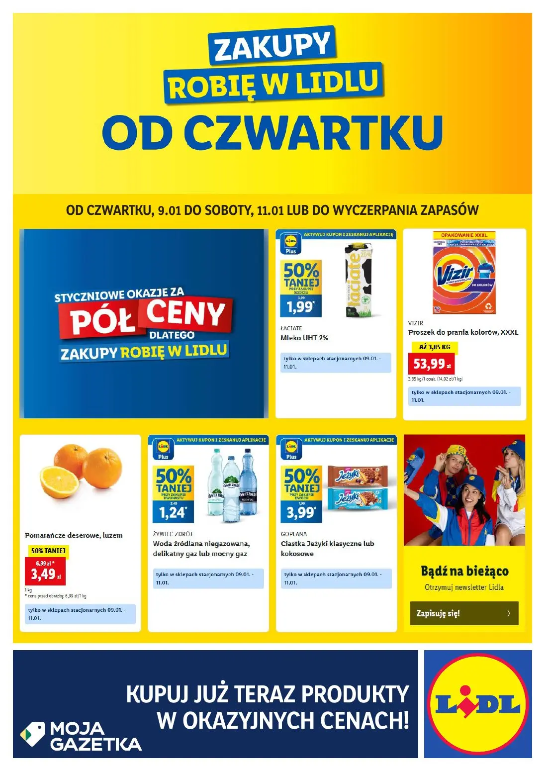 gazetka promocyjna LIDL Zakupy robię w Lidlu od czwartku - Strona 1