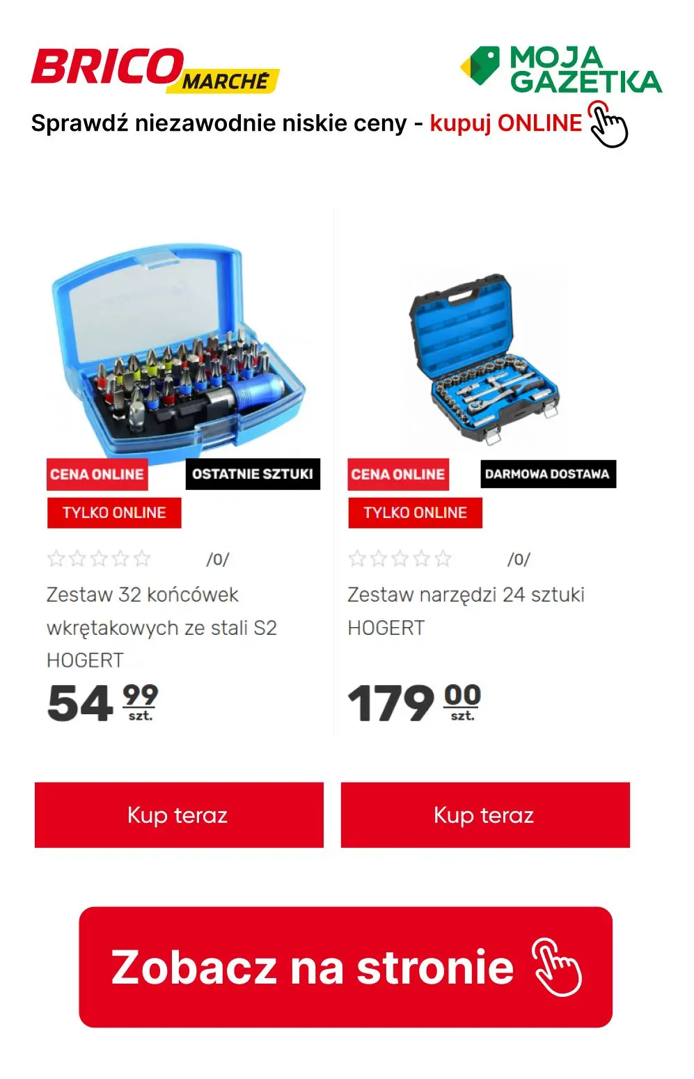 gazetka promocyjna BRICOMARCHE Niezawodne HOT ceny! Kupuj online! - Strona 6