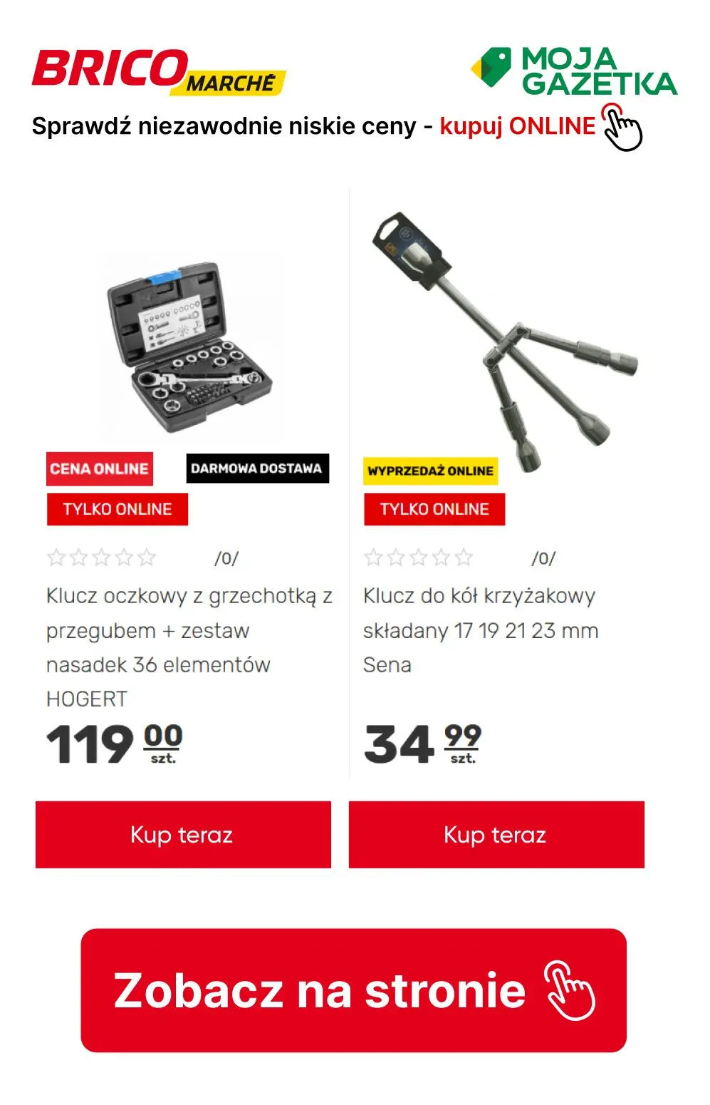 gazetka promocyjna BRICOMARCHE Niezawodne HOT ceny! Kupuj online! - Strona 10