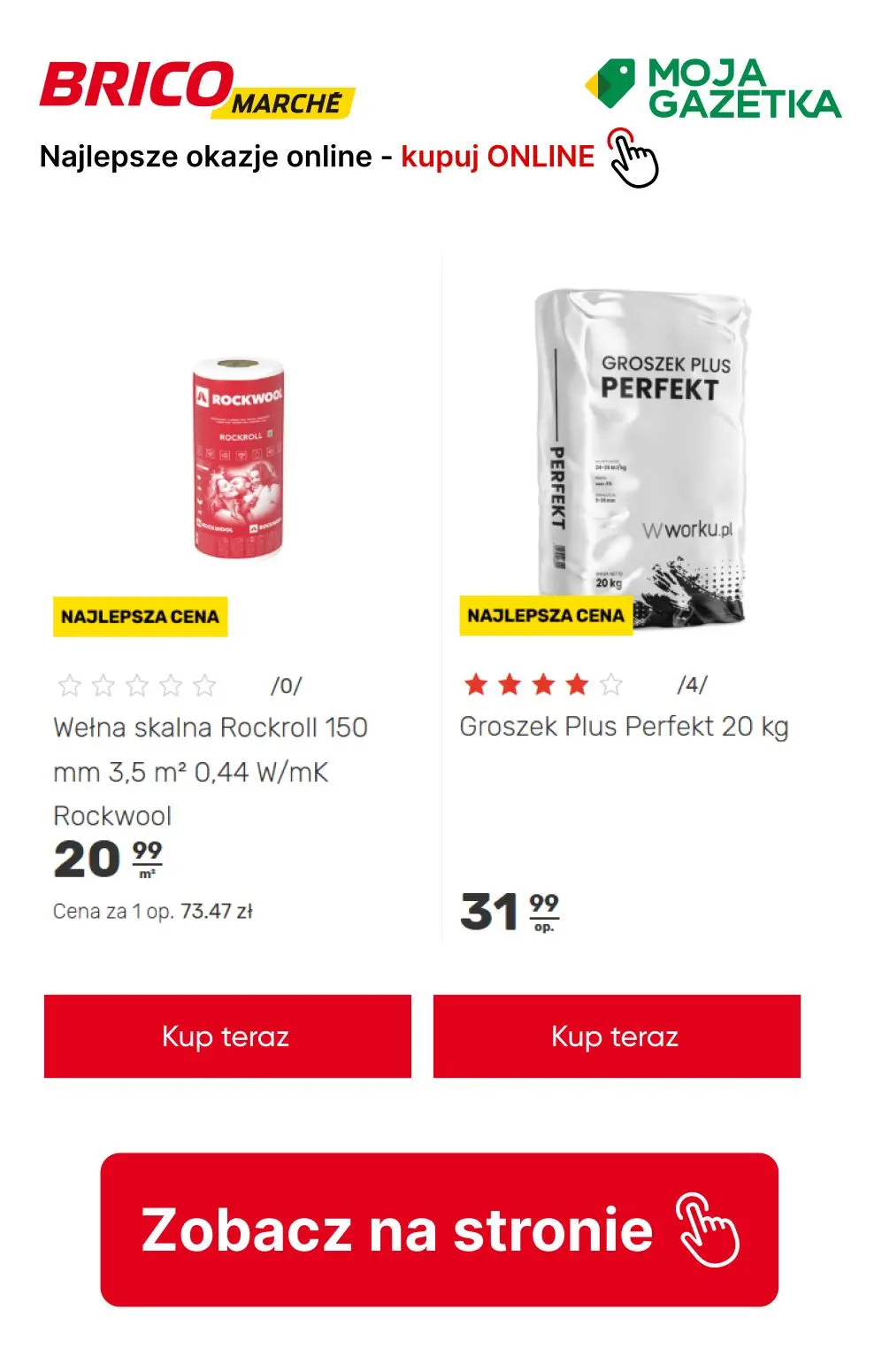 gazetka promocyjna BRICOMARCHE Najlepsze okazje! Kupuj online! - Strona 3