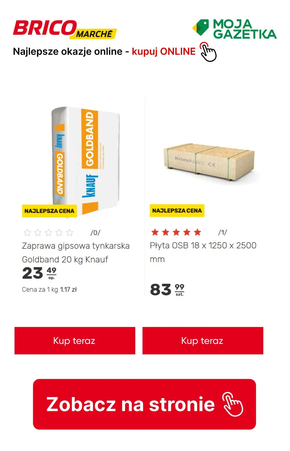 gazetka promocyjna BRICOMARCHE Najlepsze okazje! Kupuj online! - Strona 5