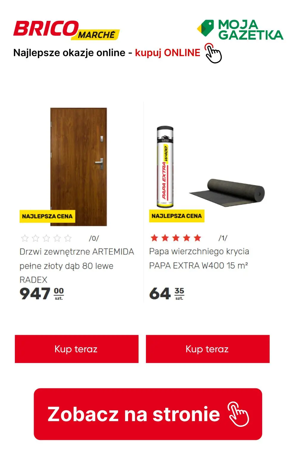 gazetka promocyjna BRICOMARCHE Najlepsze okazje! Kupuj online! - Strona 17