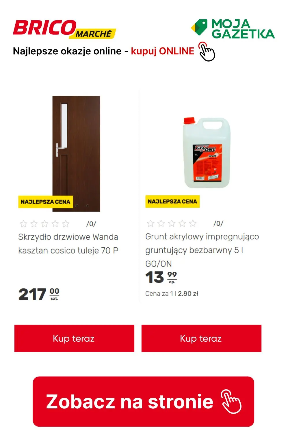 gazetka promocyjna BRICOMARCHE Najlepsze okazje! Kupuj online! - Strona 18