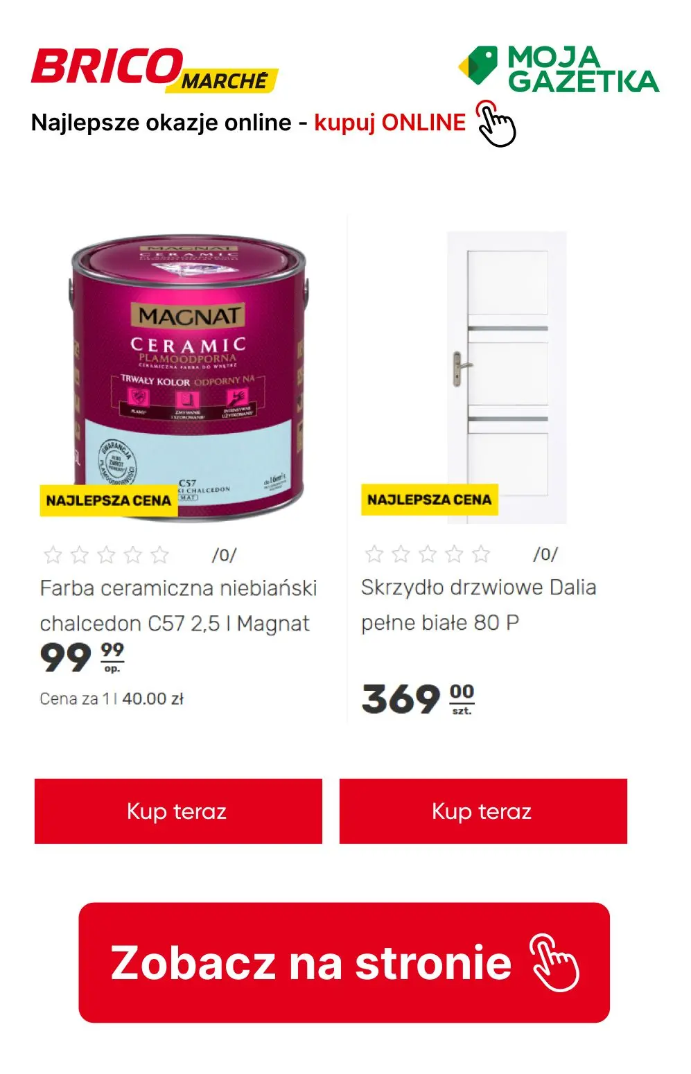 gazetka promocyjna BRICOMARCHE Najlepsze okazje! Kupuj online! - Strona 24