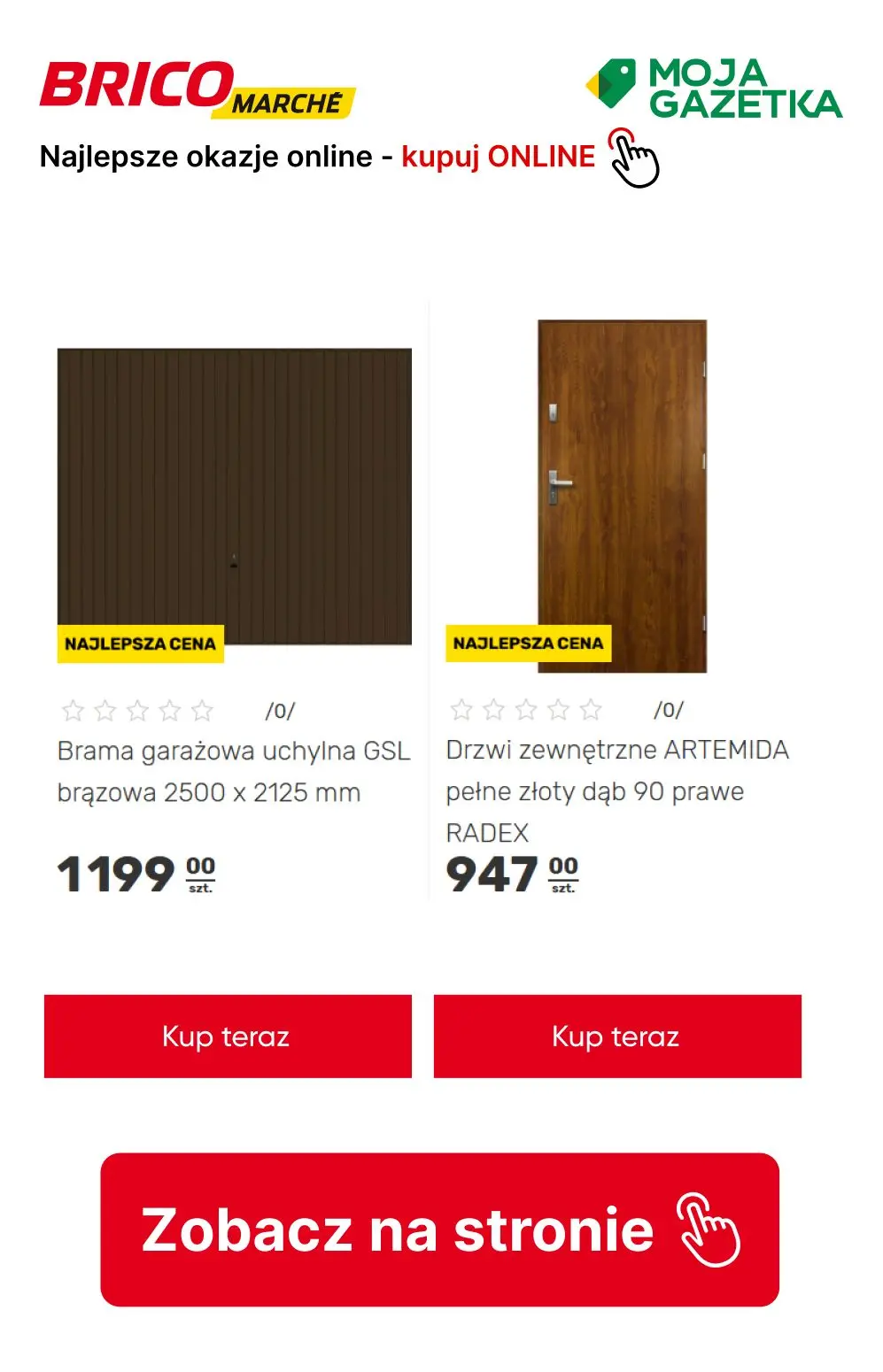 gazetka promocyjna BRICOMARCHE Najlepsze okazje! Kupuj online! - Strona 28