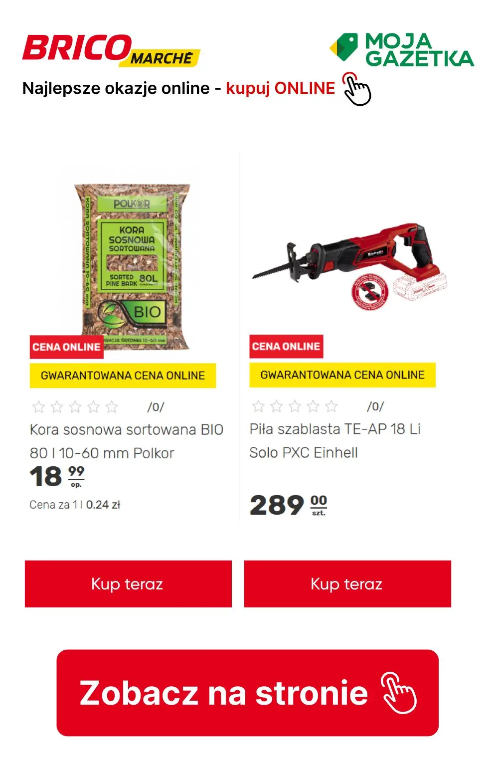 gazetka promocyjna BRICOMARCHE Najlepsze okazje! Kupuj online! - Strona 30