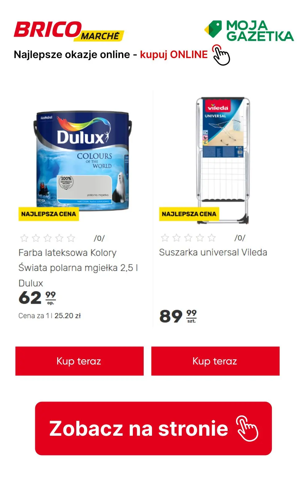 gazetka promocyjna BRICOMARCHE Najlepsze okazje! Kupuj online! - Strona 35