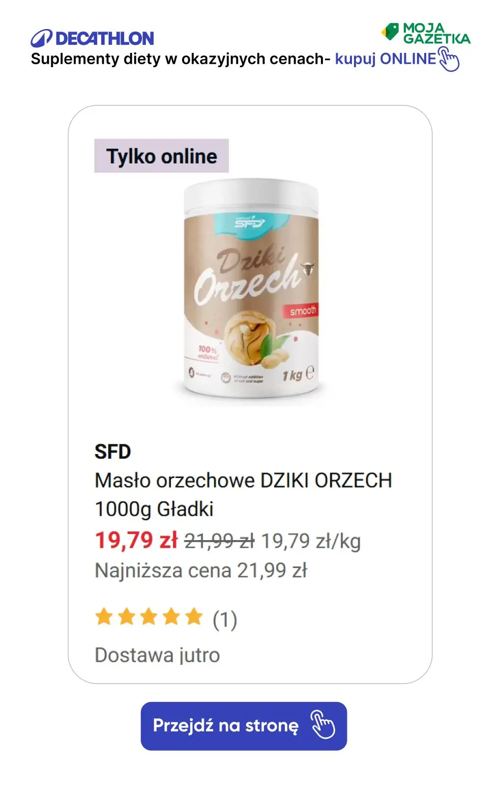 gazetka promocyjna Decathlon Okazje SFD! Suplementy diety w okazyjnych cenach. - Strona 30