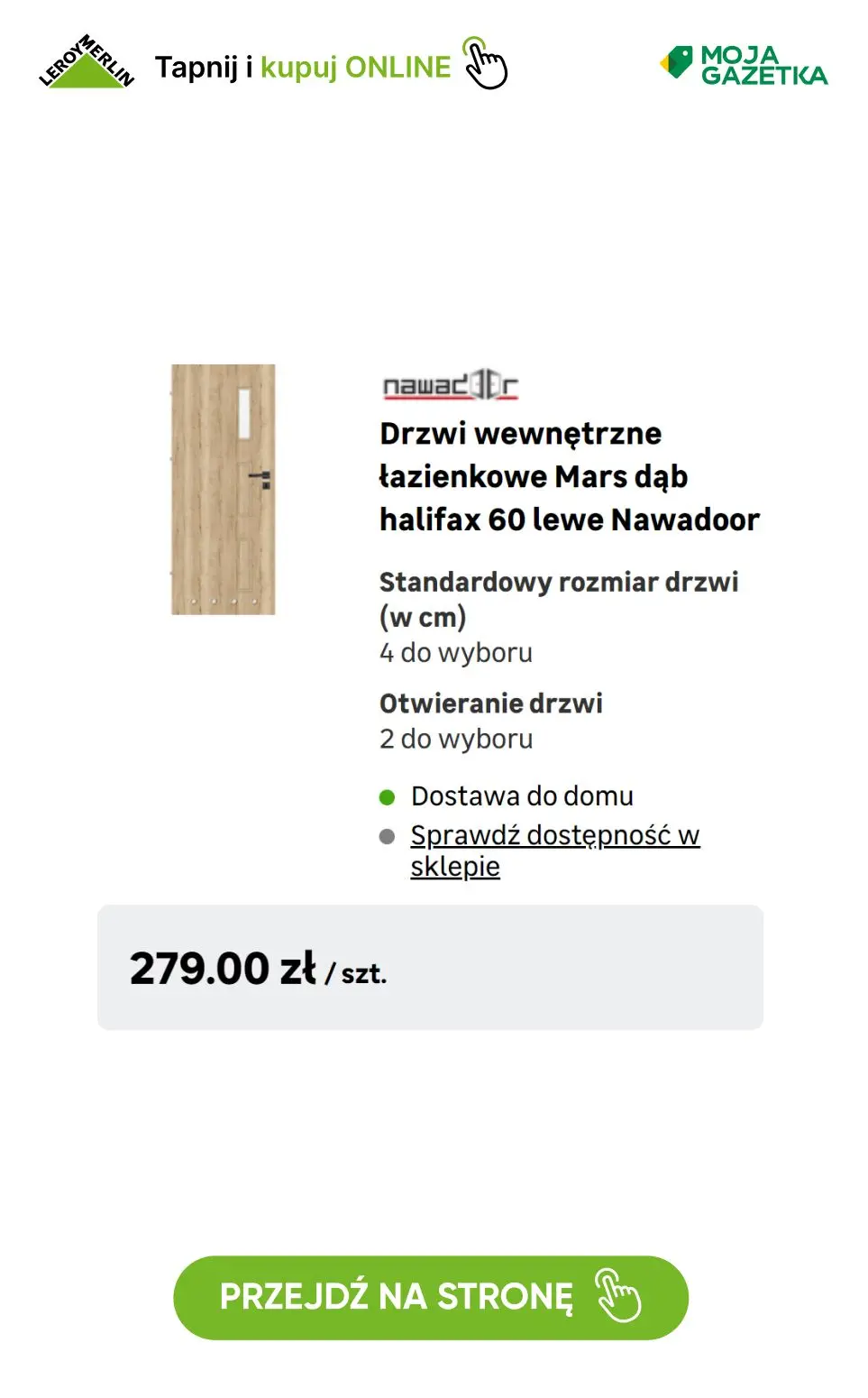 gazetka promocyjna Leroy Merlin Tydzień paneli i drzwi - 100zł za każde wydane 1000zł! - Strona 28