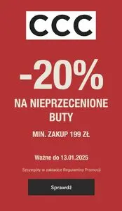 Gazetka promocyjna CCC, ważna od 2025-01-03 do 2025-01-13.