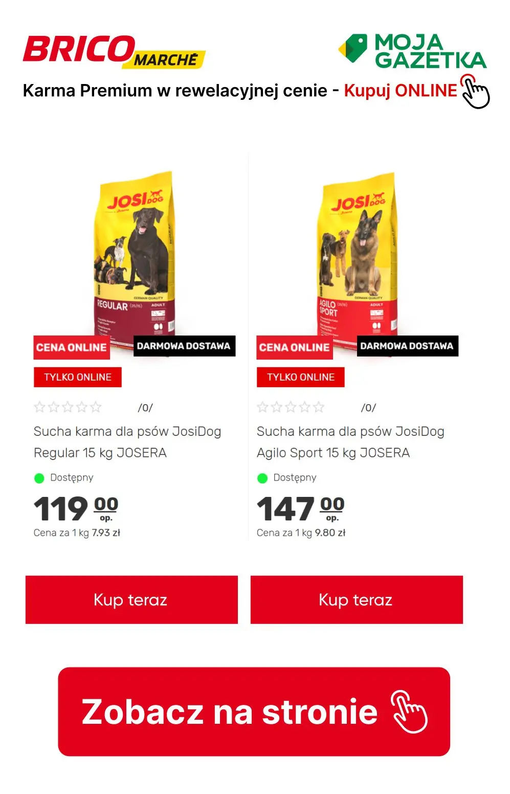 gazetka promocyjna BRICOMARCHE Karma PREMIUM w rewelacyjnej cenie! Sprawdź. - Strona 6