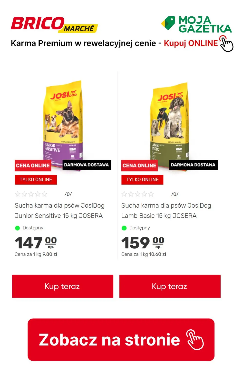 gazetka promocyjna BRICOMARCHE Karma PREMIUM w rewelacyjnej cenie! Sprawdź. - Strona 7