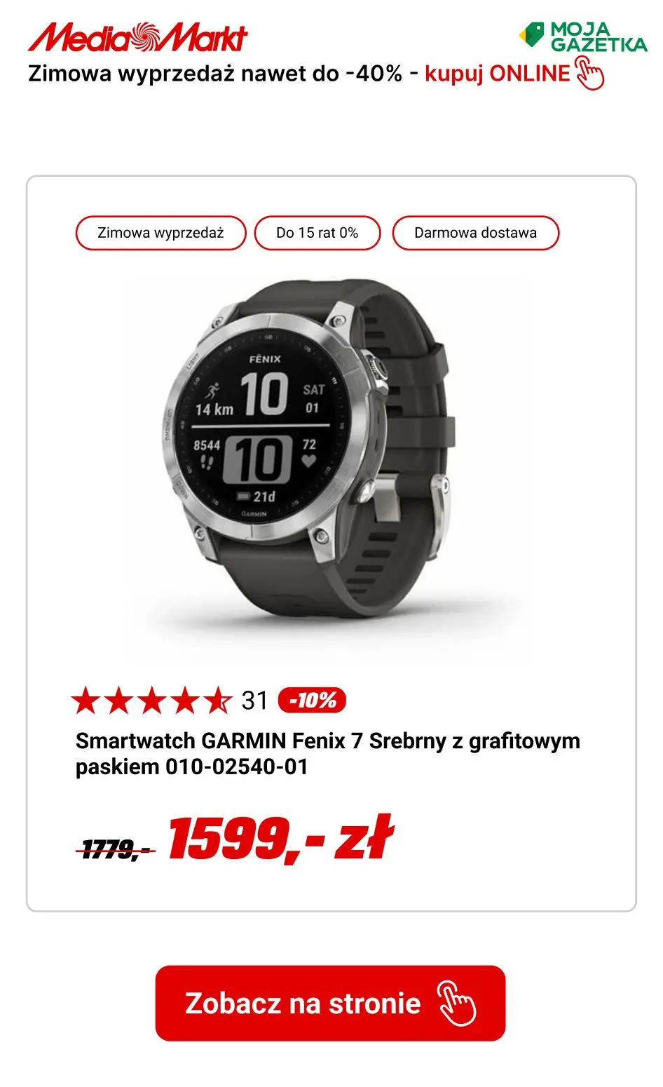 gazetka promocyjna Media Markt Zimowa wyprzedaż! Sprawdź promocje nawet do -40%. - Strona 2