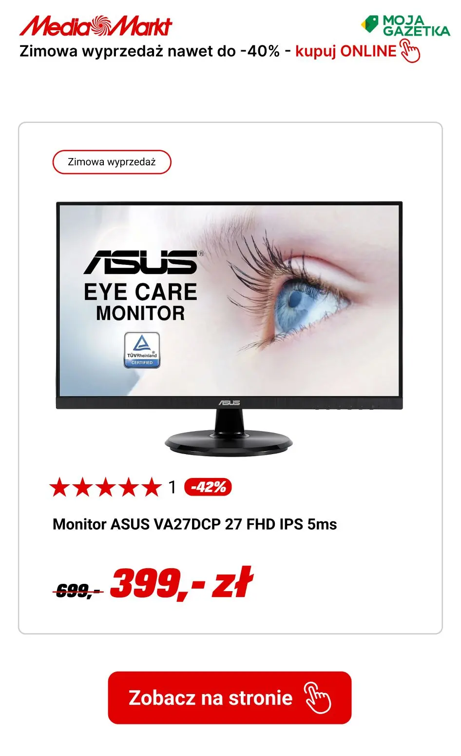 gazetka promocyjna Media Markt Zimowa wyprzedaż! Sprawdź promocje nawet do -40%. - Strona 4