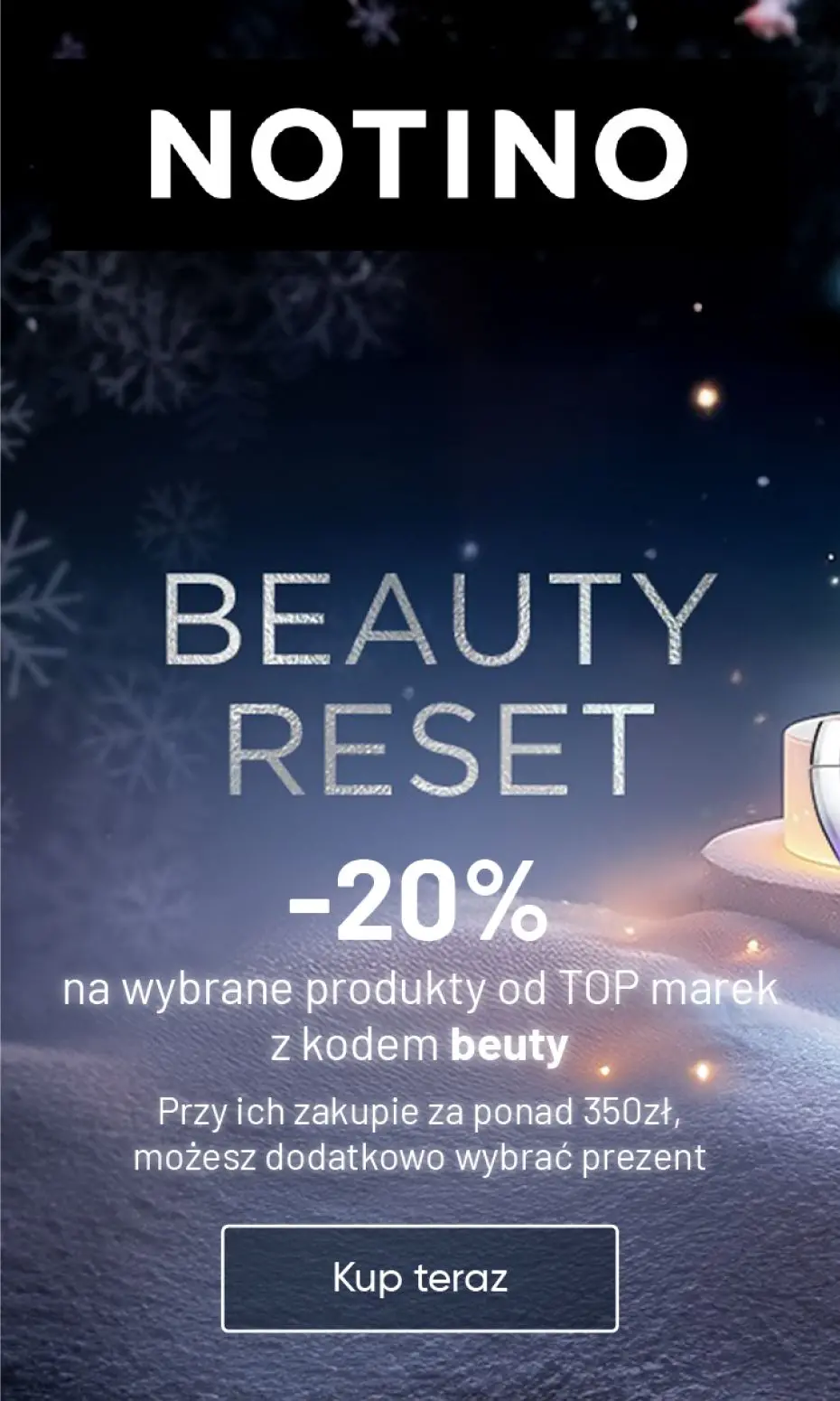 gazetka promocyjna Notino Beuty Reset -20% na wybrane produkty od TOP marek z kodem beuty w apikacji. - Strona 1